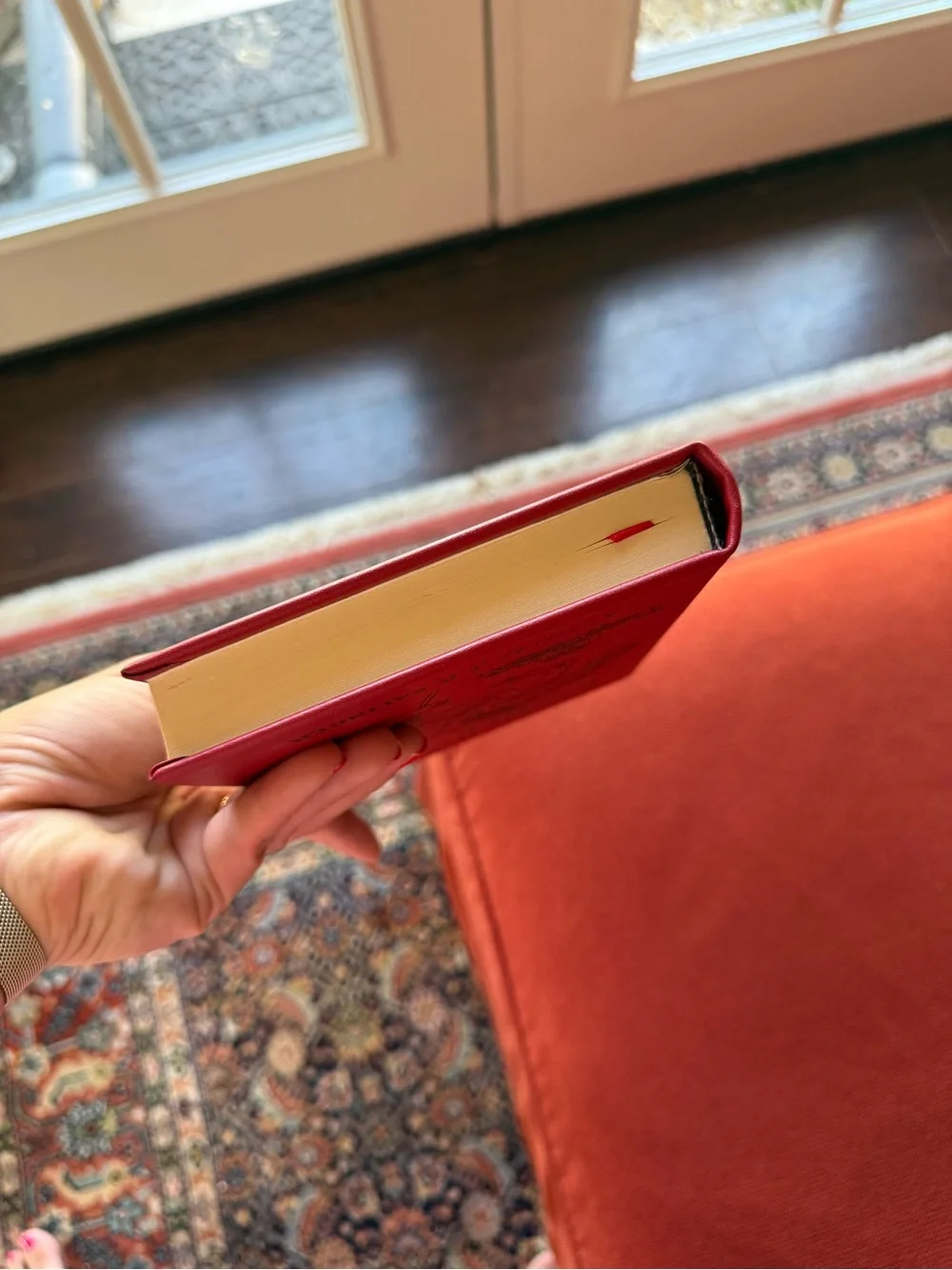 Red Catcher in the Rye leather bound hardback